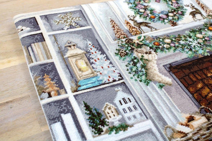 Christmas Interior B2394L Counted Cross-Stitch Kit