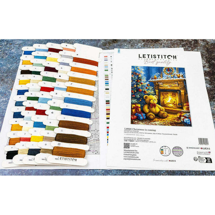 Christmas is coming L9920 Counted Cross Stitch Kit