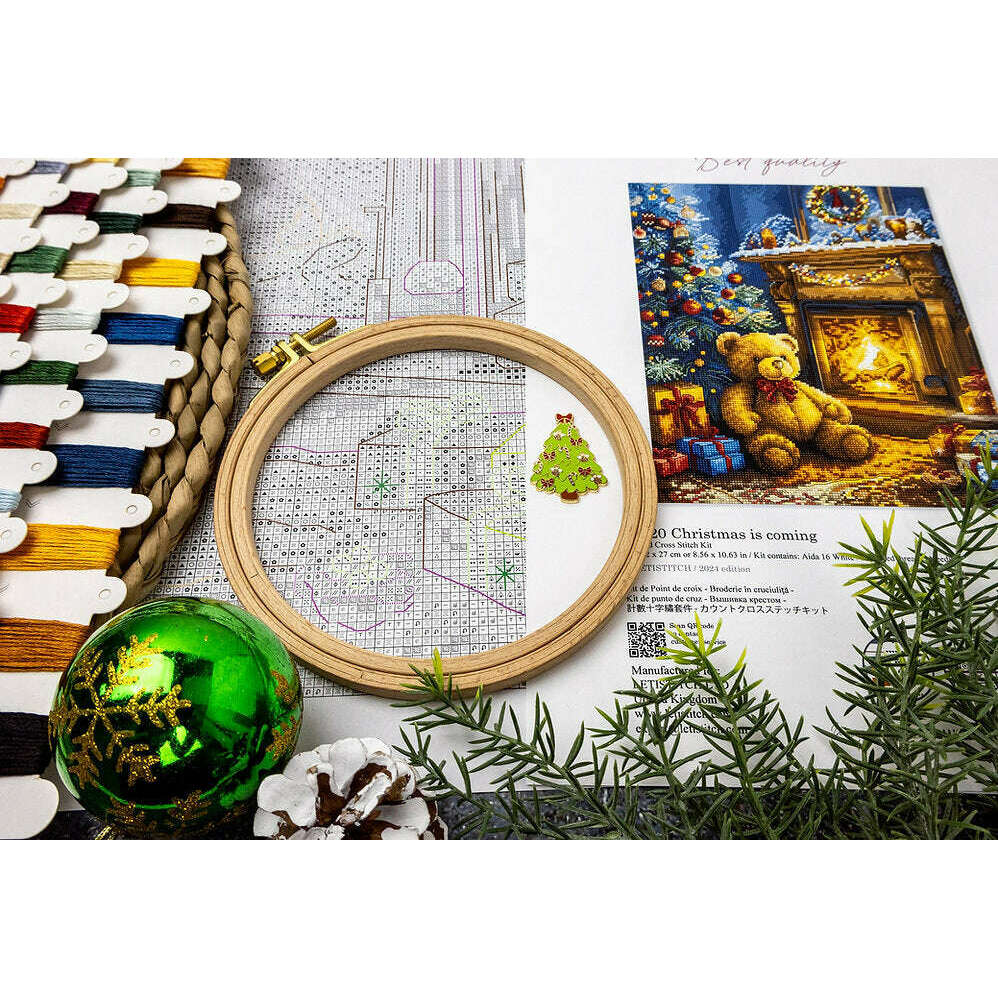 Christmas is coming L9920 Counted Cross Stitch Kit