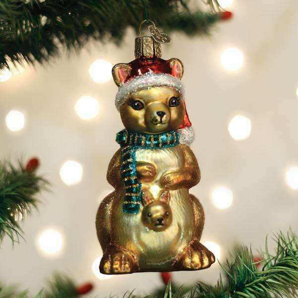 Christmas Kangaroo Ornament