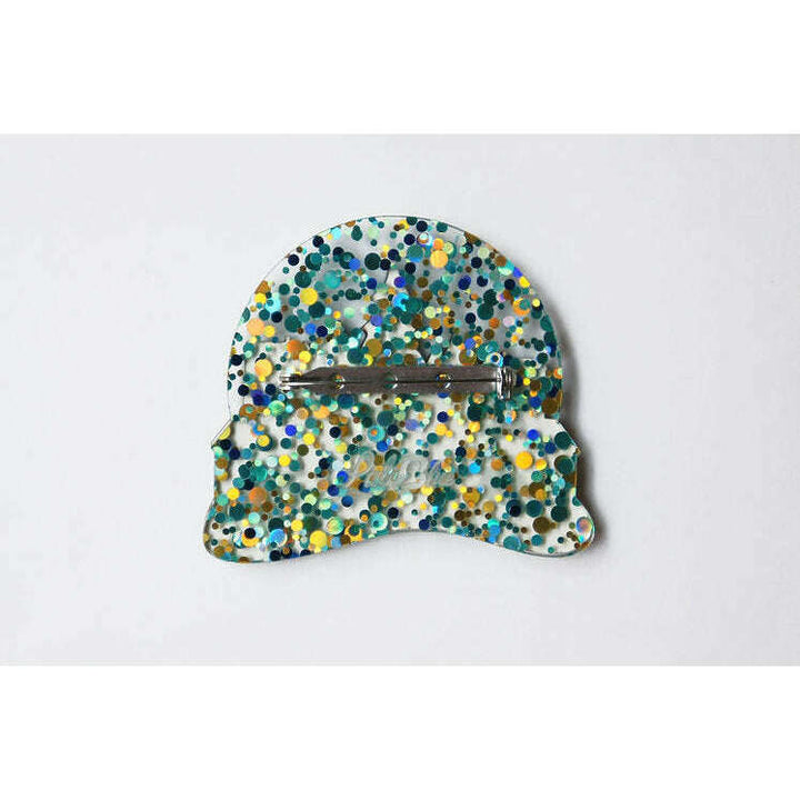Christmas Market Brooch by Laliblue