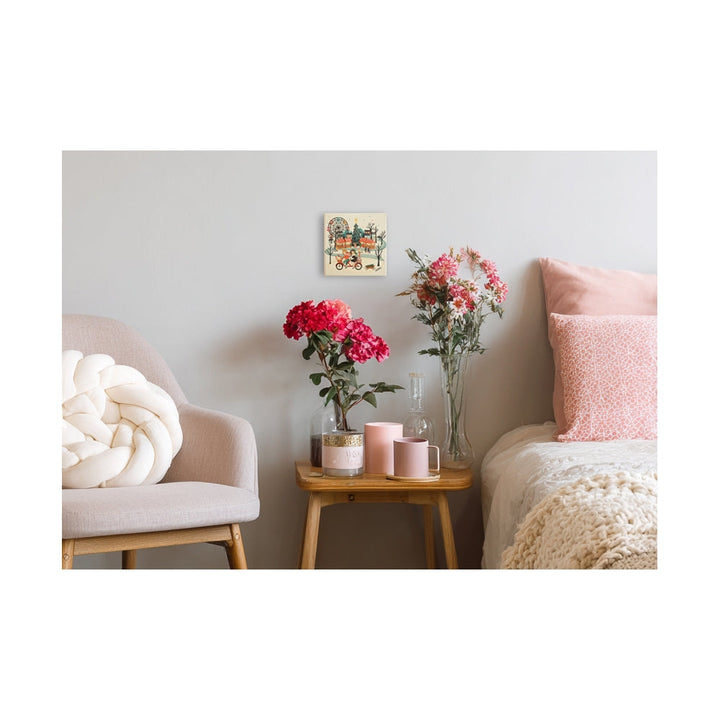 Christmas Market Tile by Laliblue 1