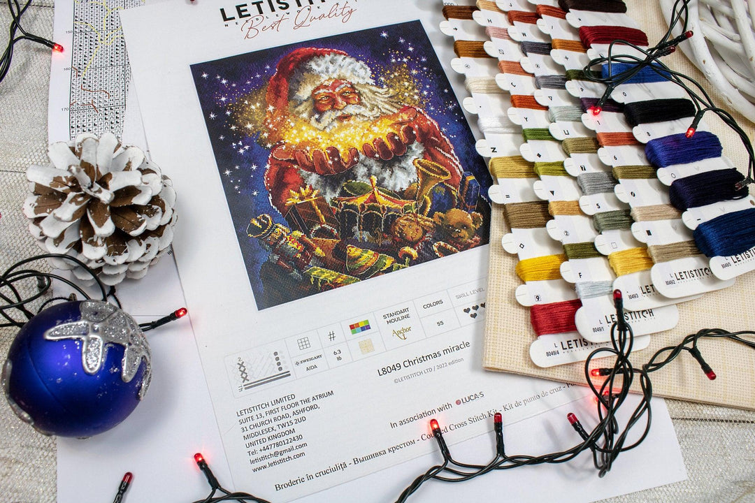 Christmas miracle L8049 Counted Cross Stitch Kit