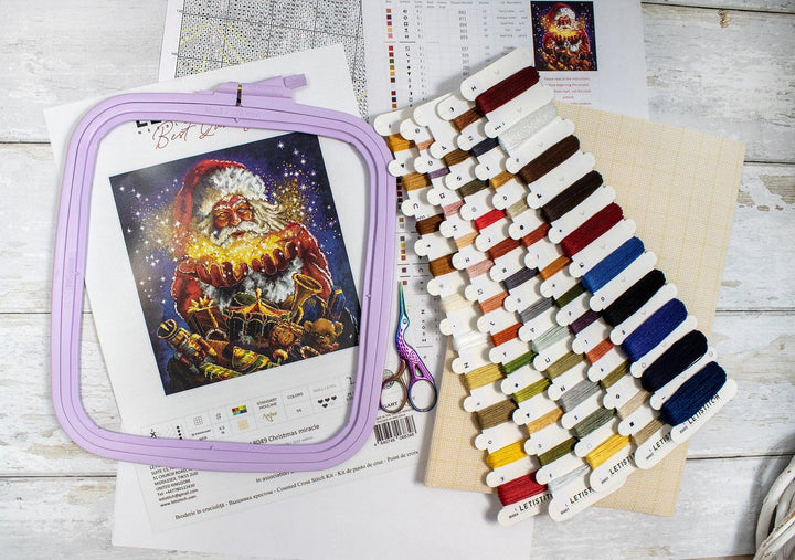 Christmas miracle L8049 Counted Cross Stitch Kit