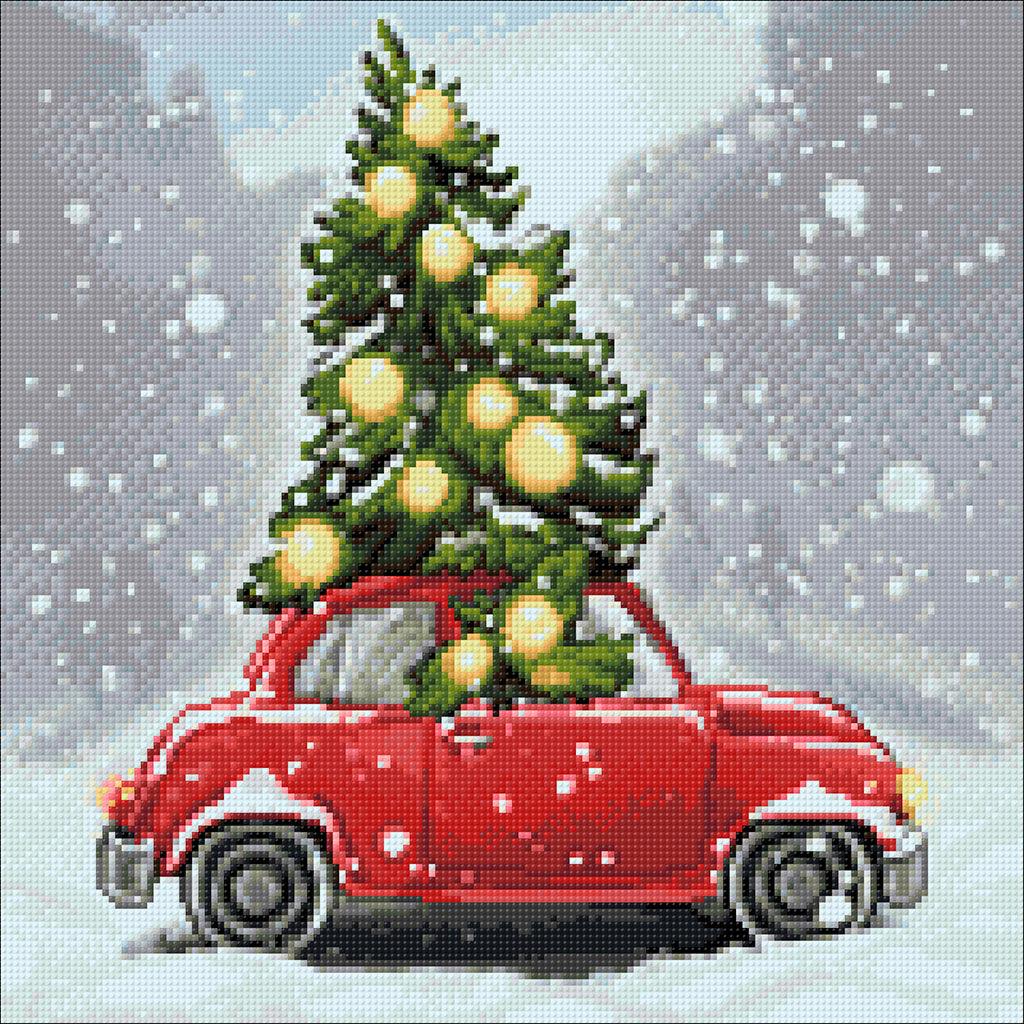 Christmas Mood CS2800 14.9 x 14.9 inches Crafting Spark Diamond Painting Kit