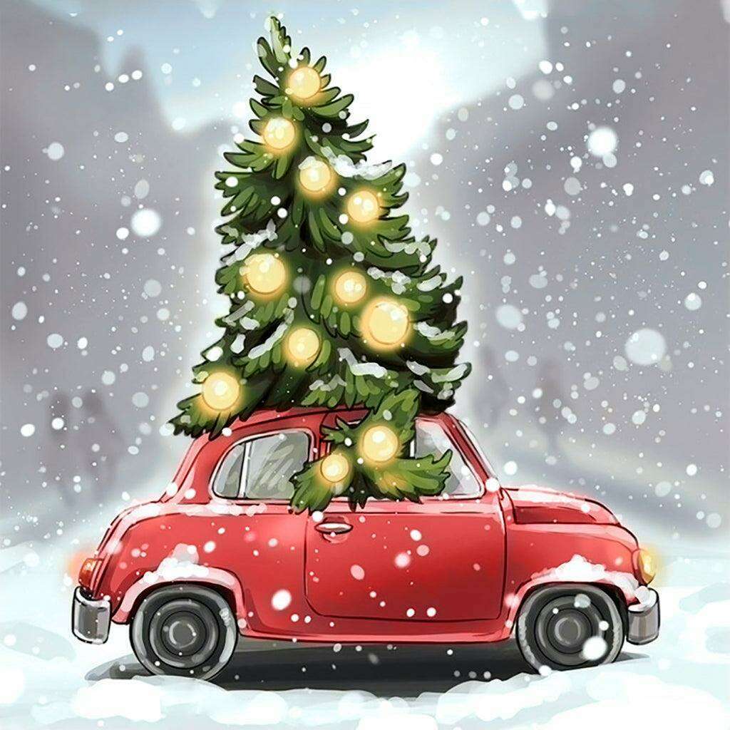 Christmas Mood CS2800 14.9 x 14.9 inches Crafting Spark Diamond Painting Kit