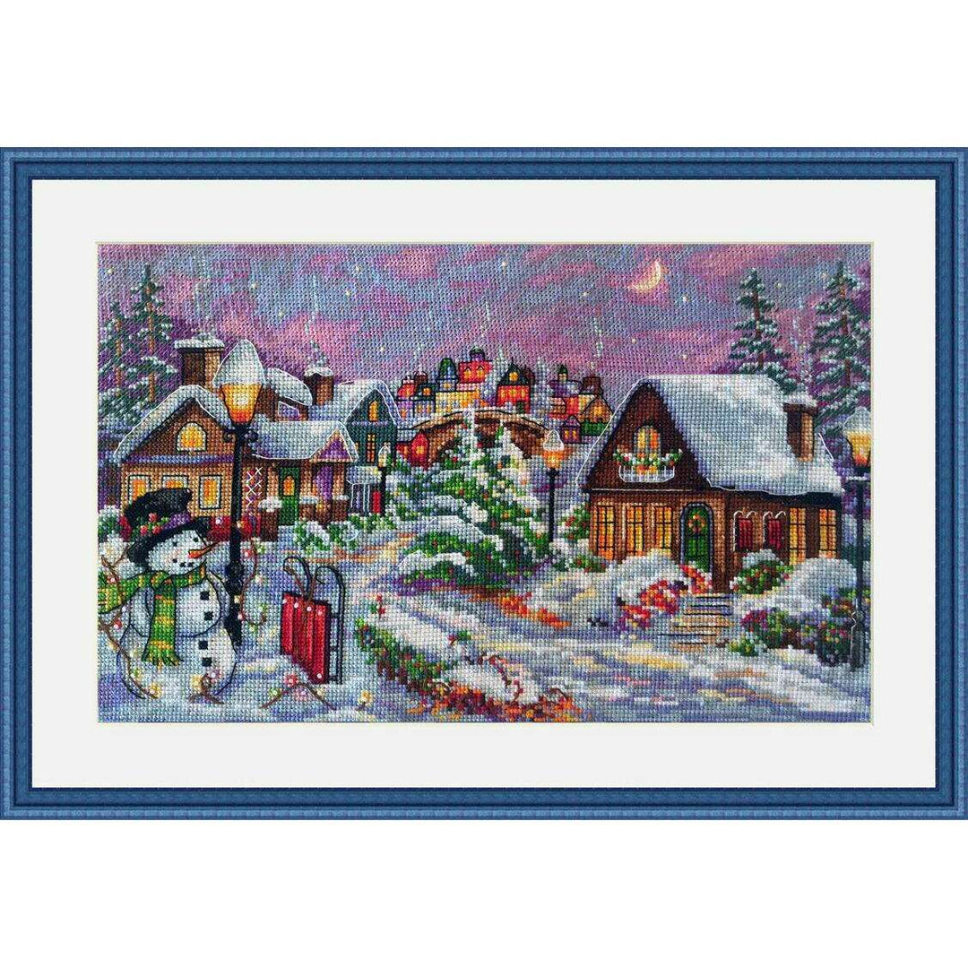 Christmas Night K-71 Counted Cross-Stitch Kit