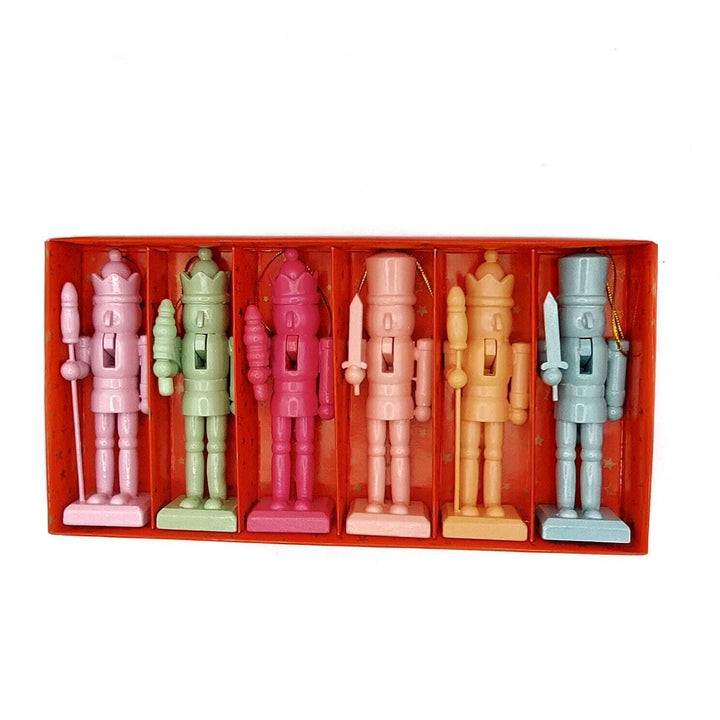 Christmas Nutcracker Set. Wizardi Classic Wooden Festive Decoration F07M14-11-N01616
