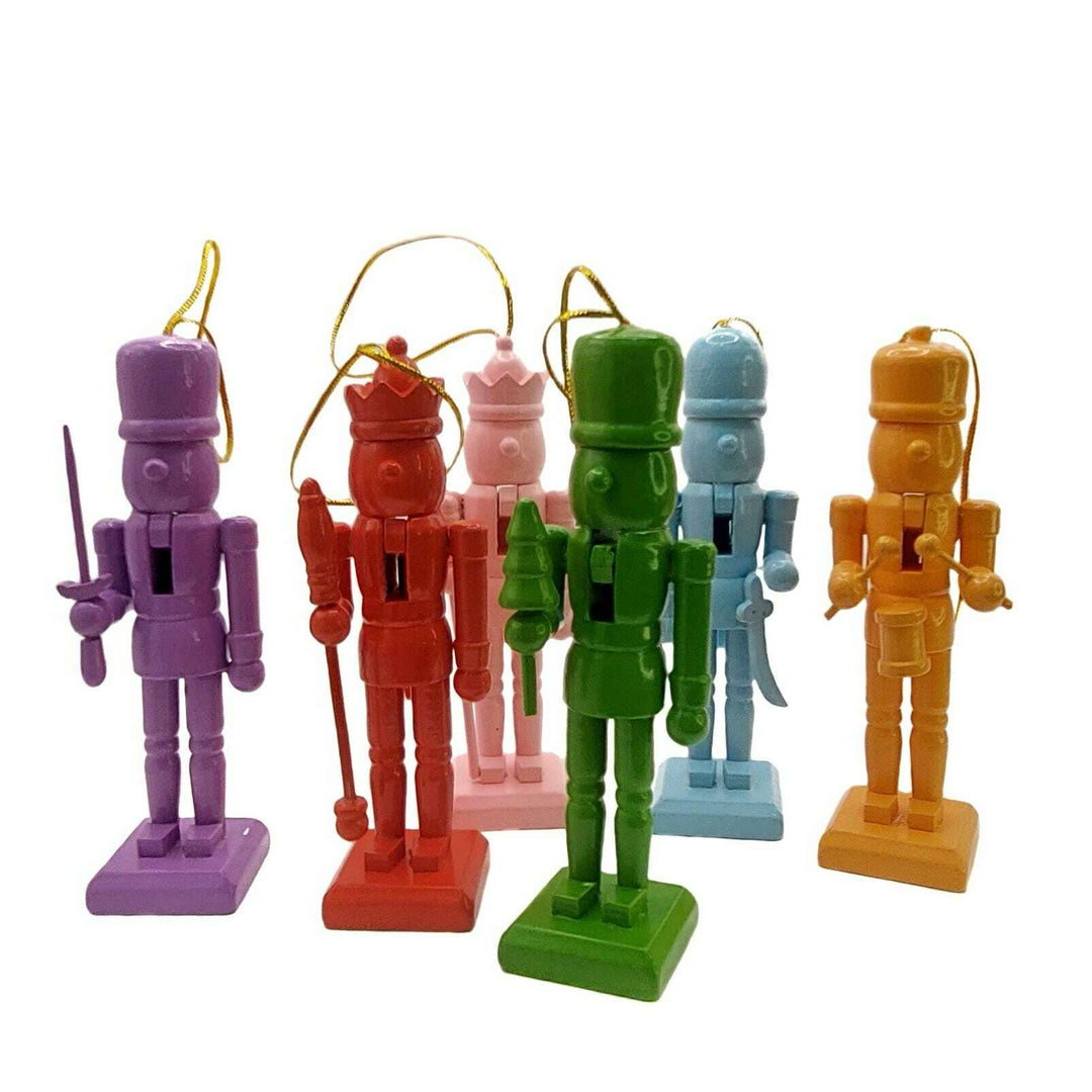 Christmas Nutcracker Set. Wizardi Classic Wooden Festive Decoration F07M14-11-N01616