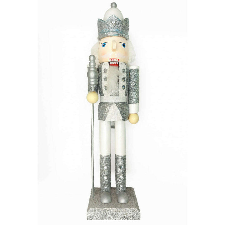 Christmas Nutcracker the King. Wizardi Classic Wooden Festive Decoration F07M14-33-N01222C