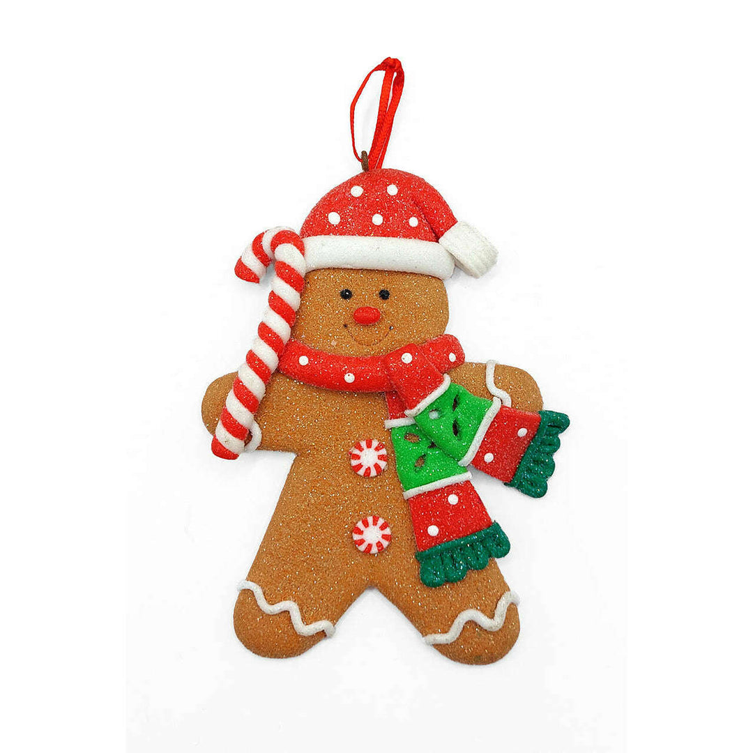 Christmas Ornament - Gingerbread Man. Wizardi Festive Decoration F07-N2-5-AEE046B