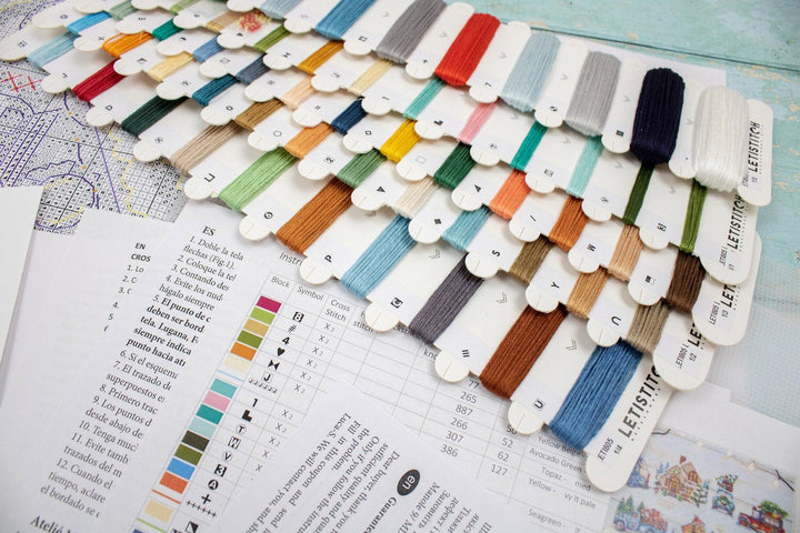 Christmas Ornaments Kit L8051 Counted Cross Stitch Kit