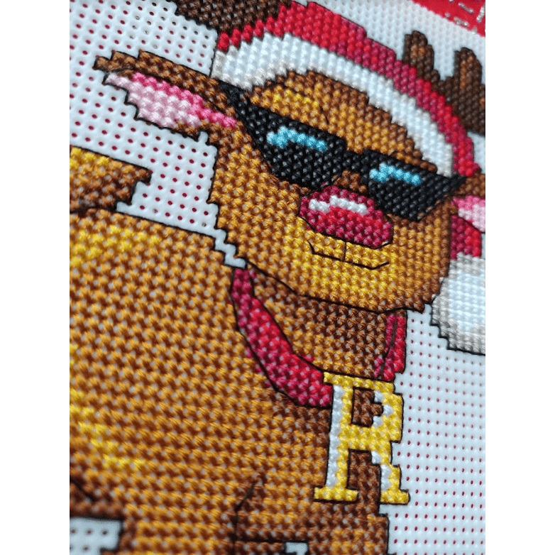 "Christmas Toys" 120CS Counted Cross-Stitch Kit