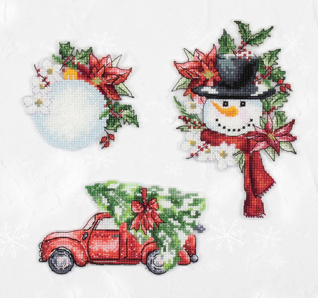 Christmas Toys JK037L Counted Cross-Stitch Kit