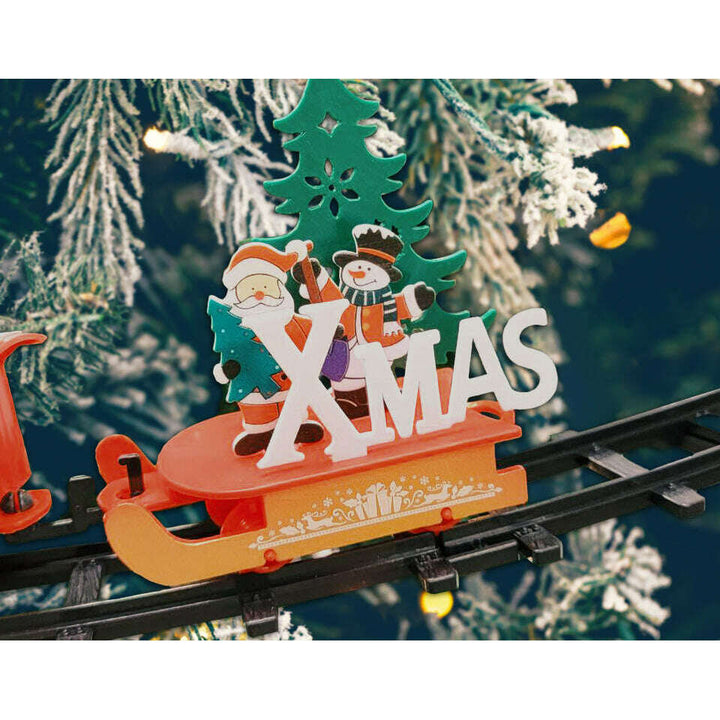 Christmas Train with Christmas Tree Stand F07M4-35-W268