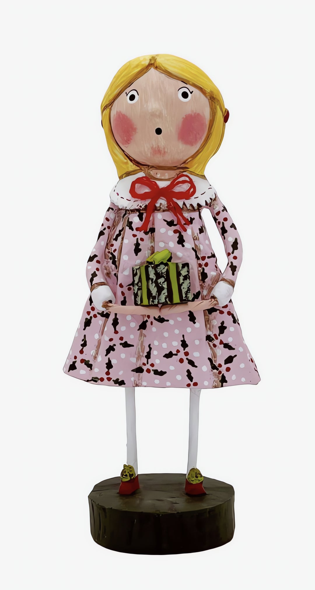 Christmas Evie Figurine by Lori Mitchell -RETIRED