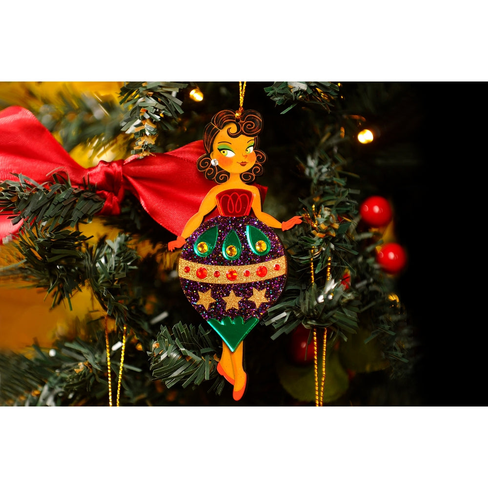 Christmastree Ornament with Stars by Laliblue 2