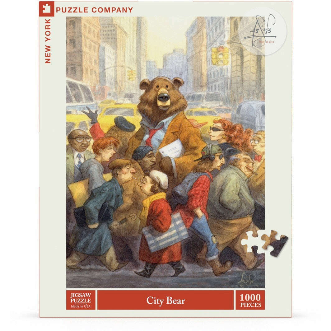City Bear Jigsaw Puzzle