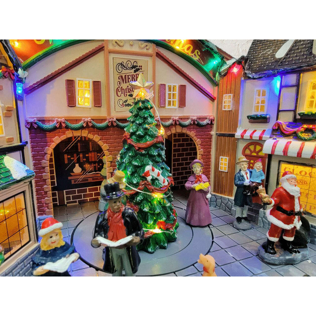 City Centre Tree - Christmas Carols. Christmas Village F07M4-23-216
