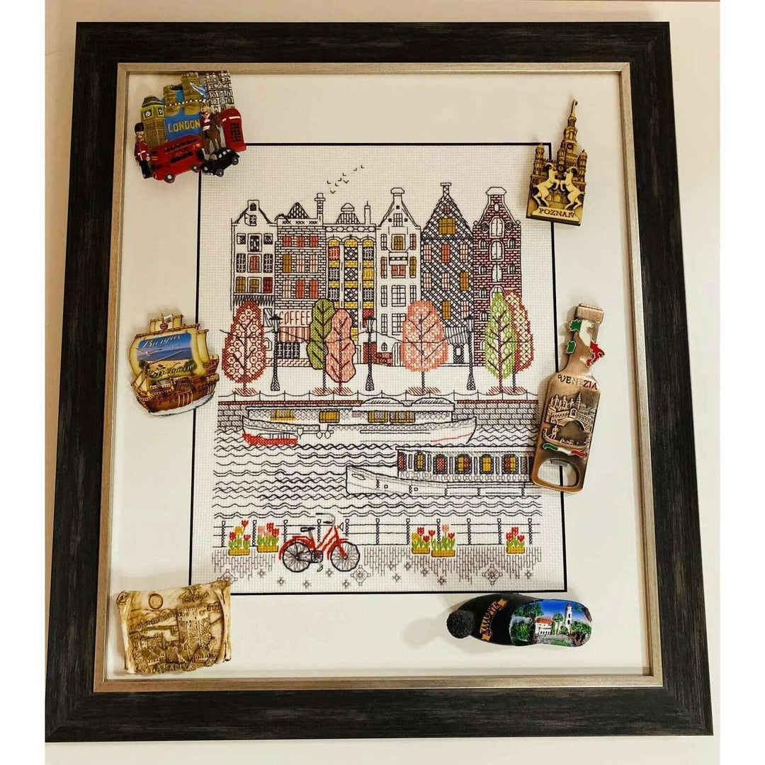 City on Water R2051 Counted Cross Stitch Kit