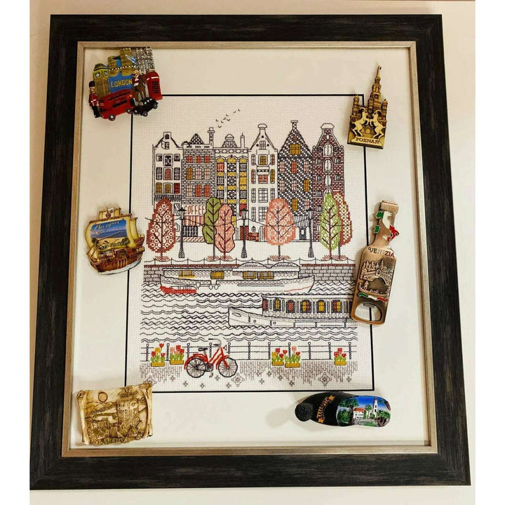 City on Water R2051 Counted Cross Stitch Kit