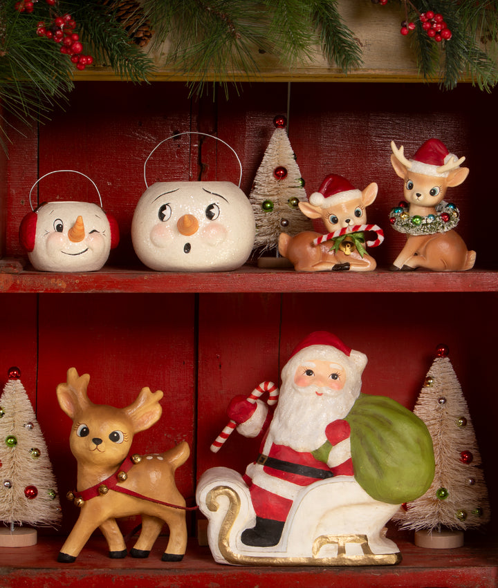 Santa's Reindeer and Sleigh by Bethany Lowe Designs, image 7