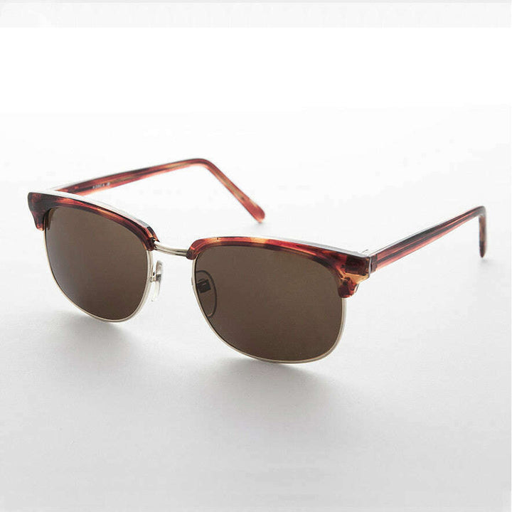 Classic Browline Vintage Sunglass - Truman