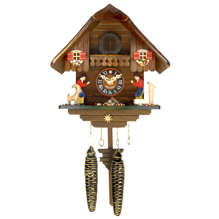 Classic Emmental Chalet Quartz Cuckoo Clock