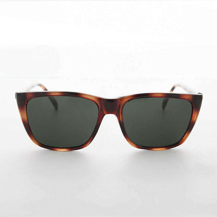 Classic Large Rectangle Frame Vintage Sunglass - Nan