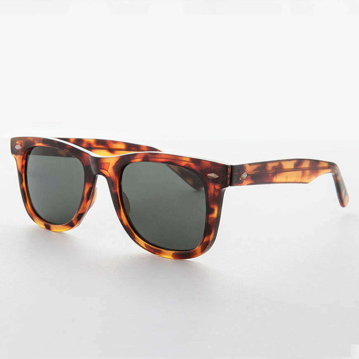 Classic Tortoiseshell Square Sunglasses - Campbell 1