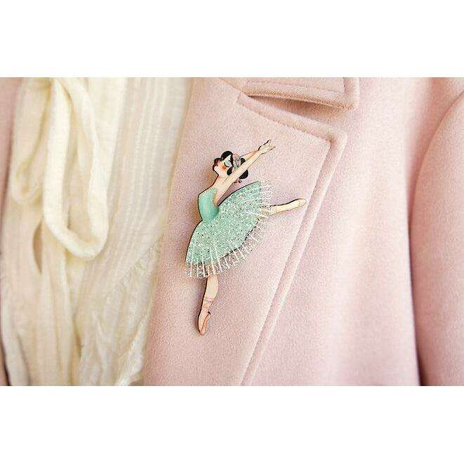Classical Ballet Brooch by LaliBlue - Quirks!