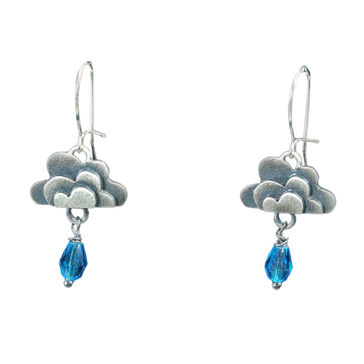 Cloud Earrings by Chickenscratch