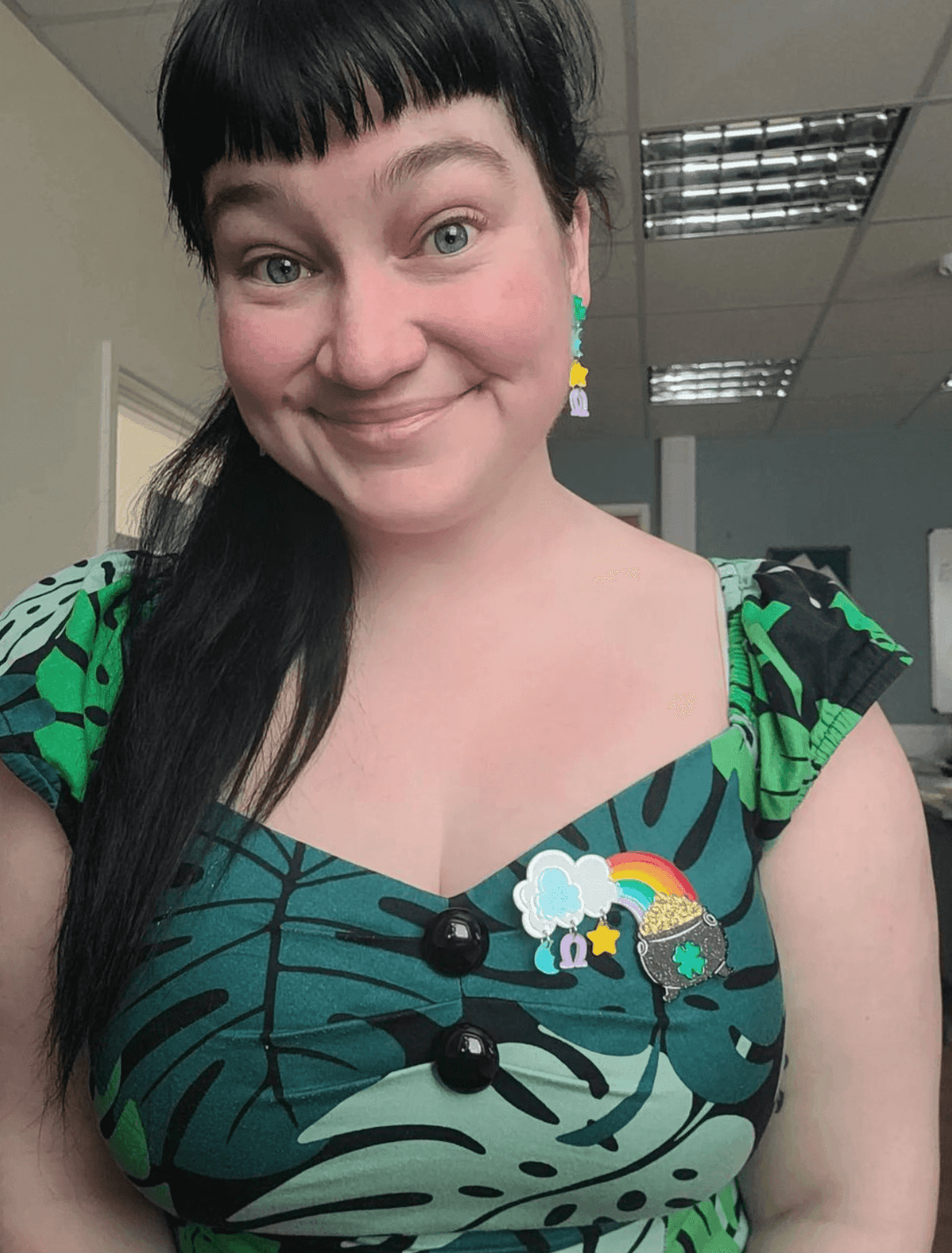 Clover the Rainbow Brooch by Lipstick & Chrome - Quirks!