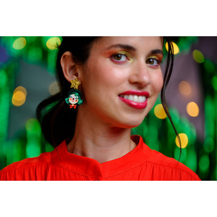 Clown Earrings by Laliblue 2