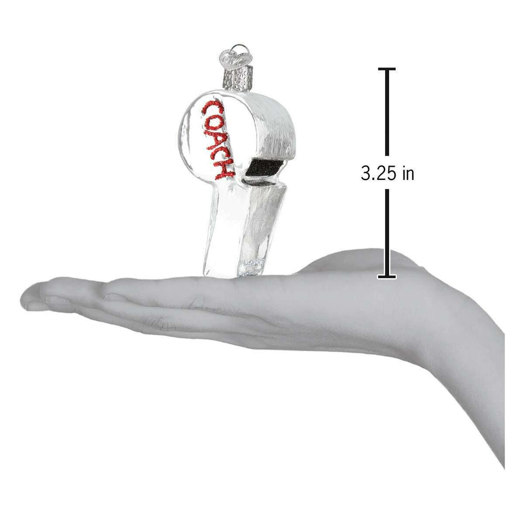 Coach's Whistle Ornament
