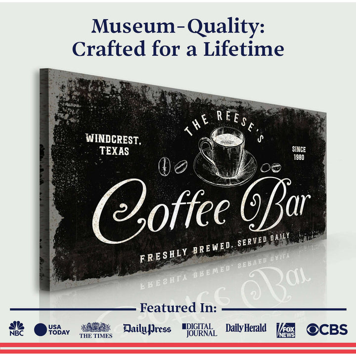 Coffee Bar Sign V
