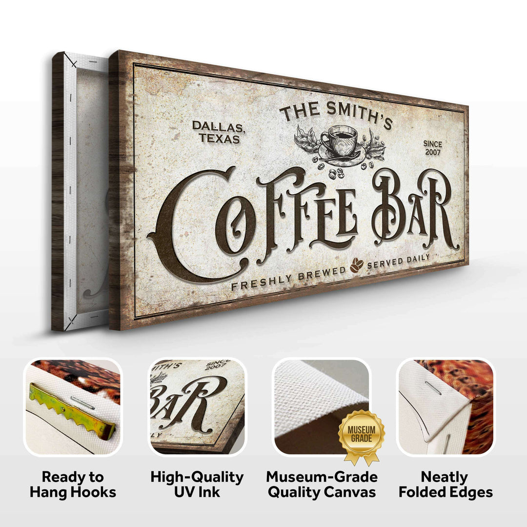 Coffee Bar Sign VII