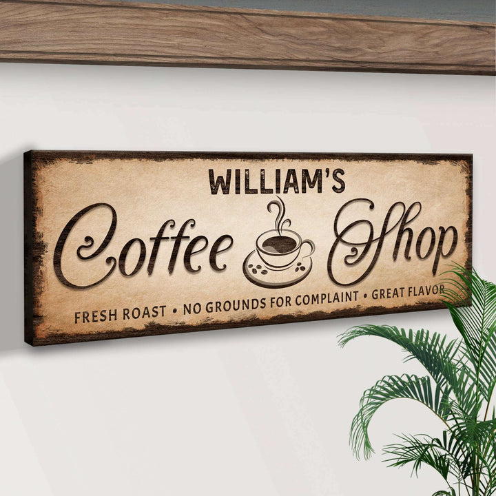 Coffee Shop Sign III