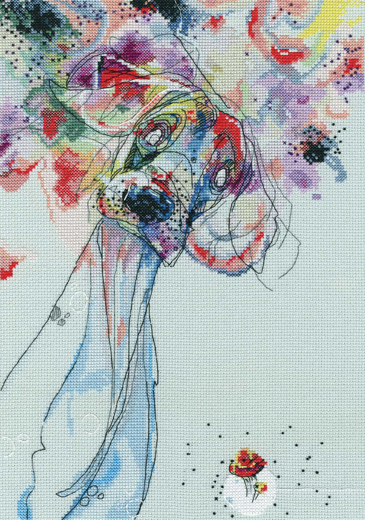 Color outside your lines M703 Counted Cross Stitch Kit