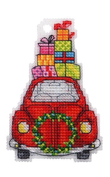 Car Counted cross stitch kit 8027A