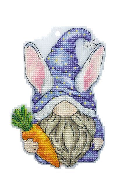 Leprechaun Counted cross stitch kit 8037A