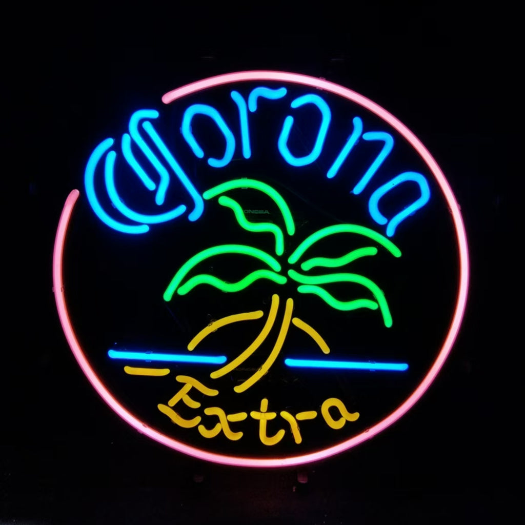 Corona Extra Palm Tree Parrot Neon Signs