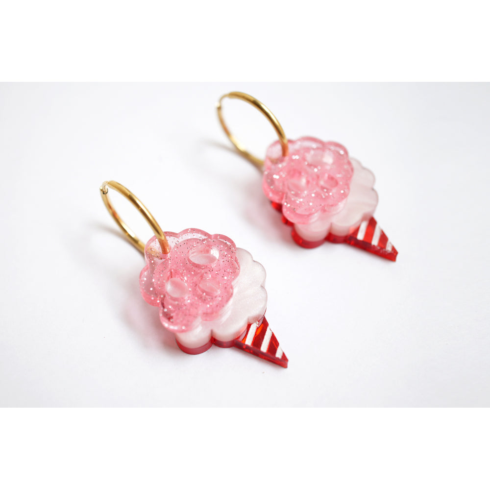 Cotton Candy Earrings by Laliblue 1