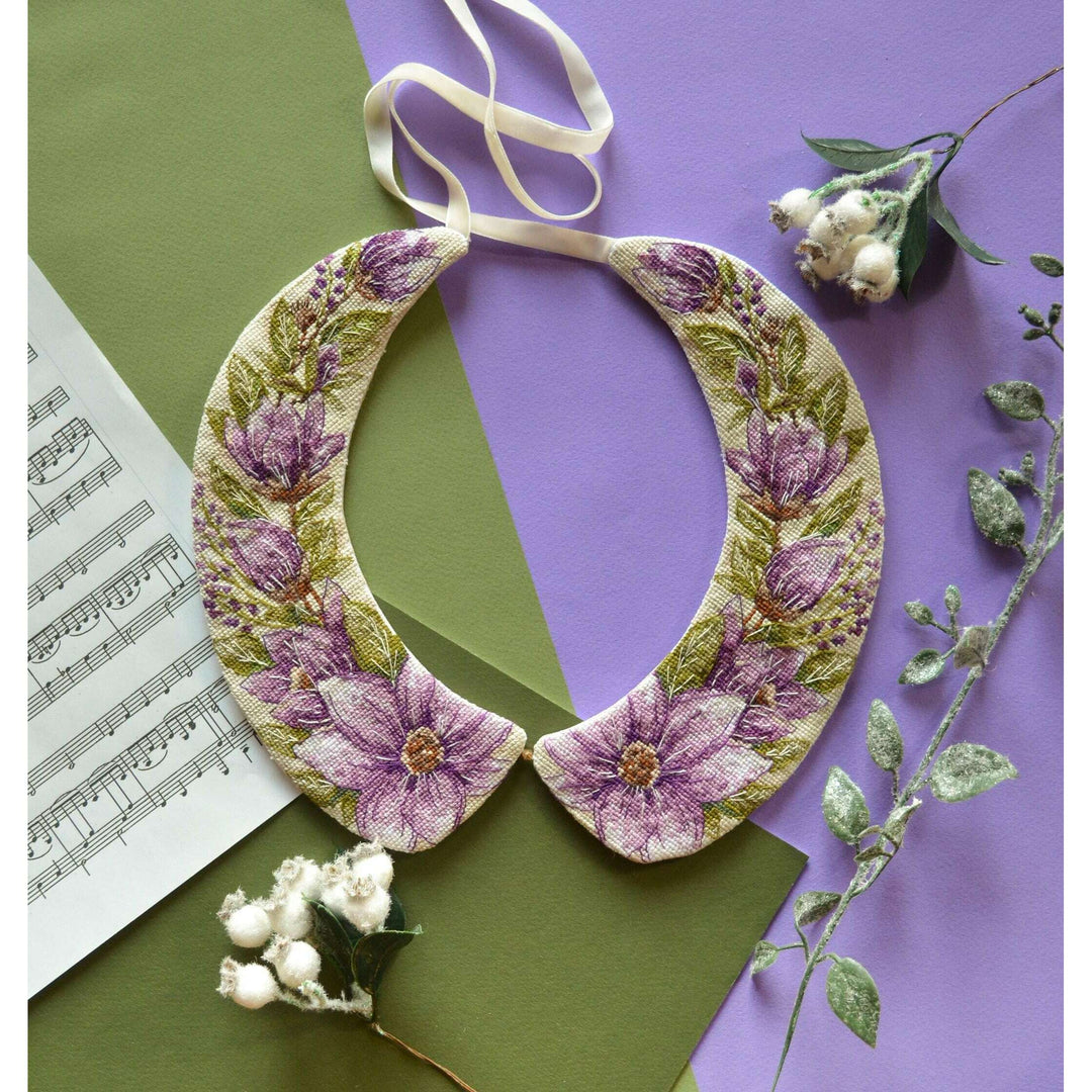 Counted Cross stitch kit - Collar Exquisite Inspiration AHC-003