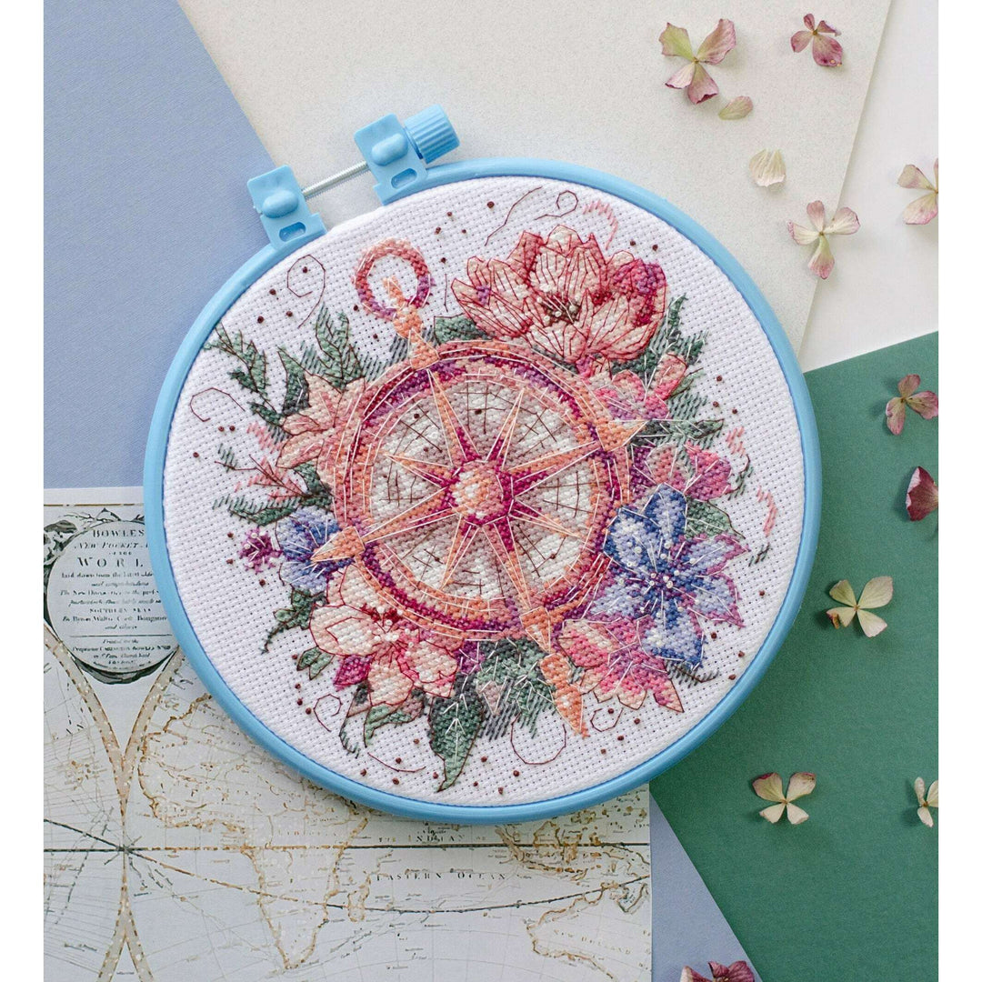 Counted Cross-stitch kit - Direction to harmony AHM-084