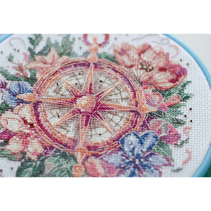 Counted Cross-stitch kit - Direction to harmony AHM-084
