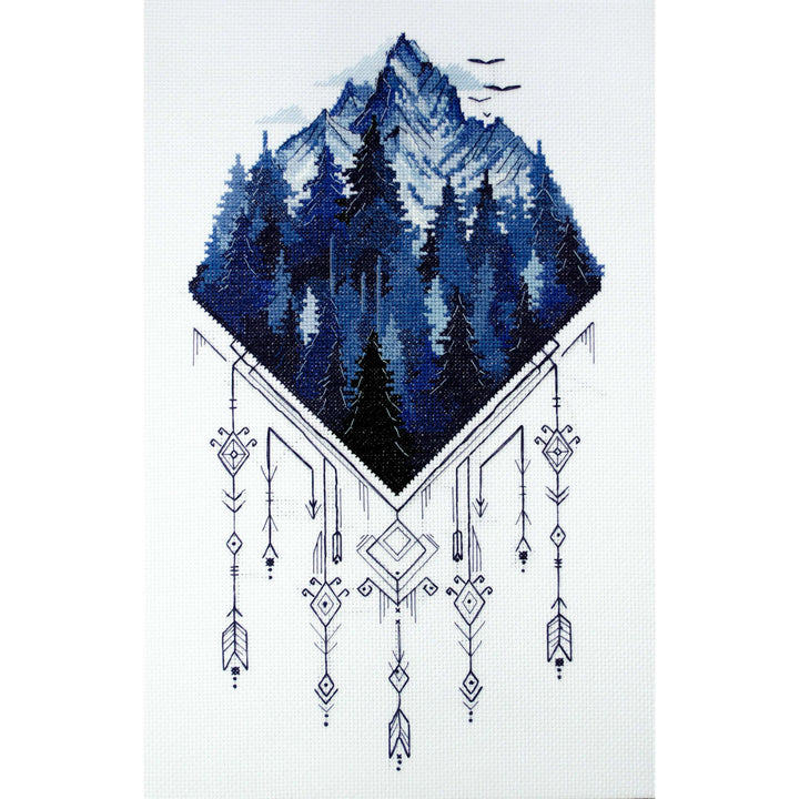 Counted Cross-stitch kit - Silver land AH-242