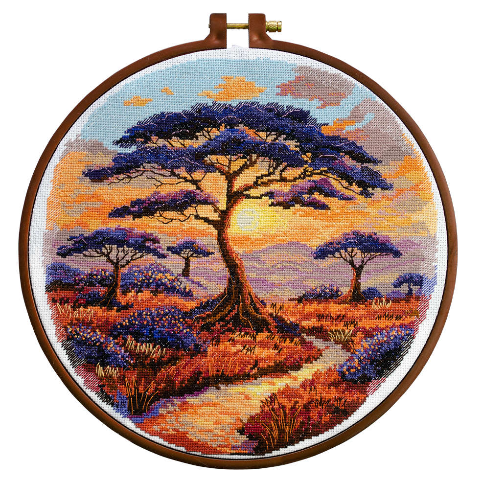 Counted Cross-stitch kit - Spaces of Savannah AH-257