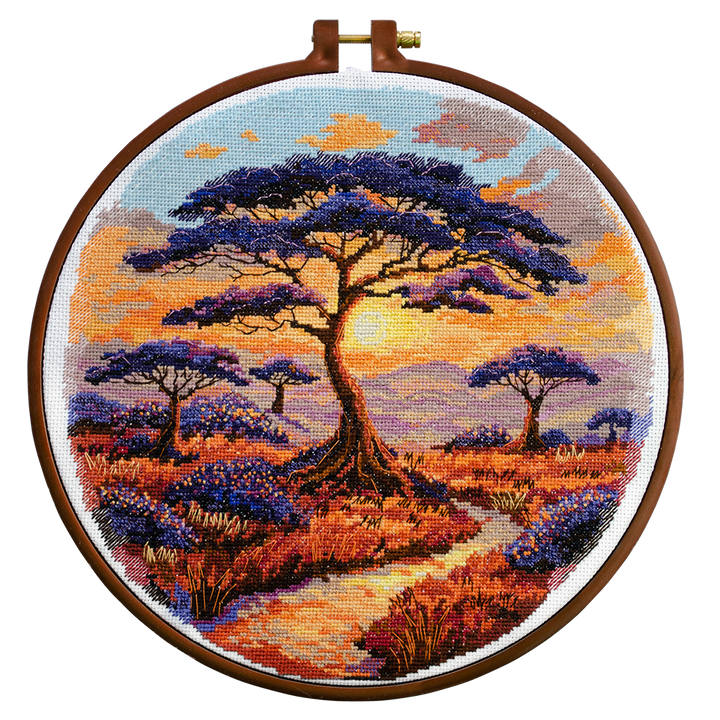 Counted Cross-stitch kit - Spaces of Savannah AH-257