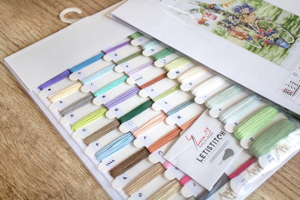 Counted Cross Stitch Kit Bike Leti971